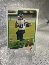 2021 Panini Classics Rookies Blue Back # 186 Dez Fitzpatrick Titans #72/75