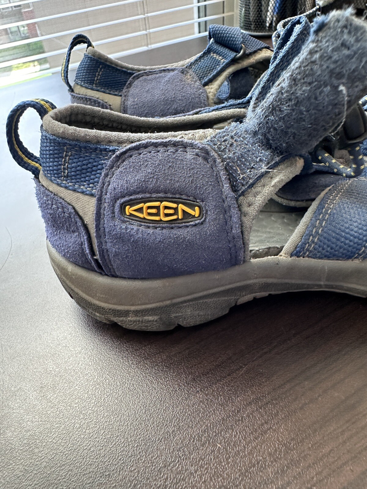 Sandali impermeabili Keen Newport H2 blu escursionismo outdoor 4 US