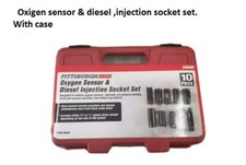 Oxygen Sensor And Diesel Injection Socket Set Automotive Shop Tools Auto Truck