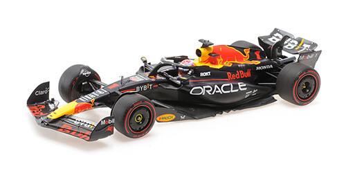 1:18 Minichamps 110231401 Max Verstappen Red Bull RB19 #1 1st Dutch GP 2023