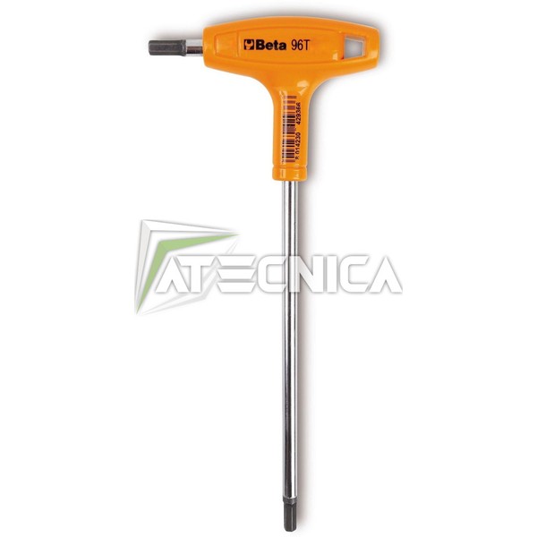 Chiave Esagonale A T Maschio Beta 96T Da 2 A 10 Mm Con Impugnatura Ergonomica-image