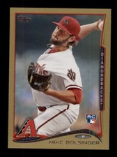 2014 TOPPS UPDATE GOLD #US-287 MIKE BOLSINGER ROOKIE RC /2014 AZ DIAMONDBACKS