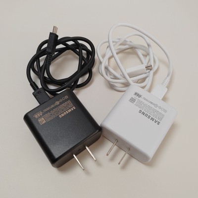Original Samsung Galaxy S25/S24/S23 +/Ultra 45W USB-C Super Fast Charger & Cable