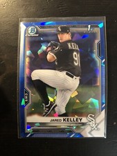 Jared Kelley 2021 Bowman Chrome Prospects Sapphire 1st #BCP-106 White Sox PWE