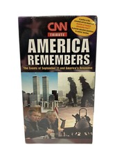 CNN America Remembers Sept. 11th  VHS Tape 911. Sealed. CNN Tribute