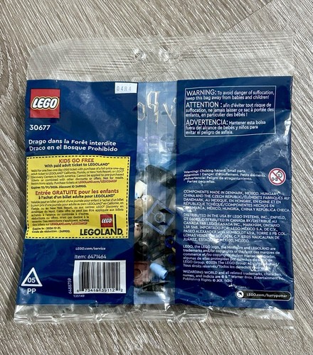 Harry Potter Draco in the Forbidden Forest Polybag Set LEGO 30677 New Sealed - Afbeelding 8 van 15