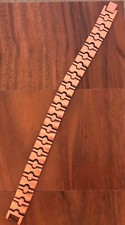 Antique Copper Magnetic Link Bracelet Classic Arthritis Pain Relieve Bracelet