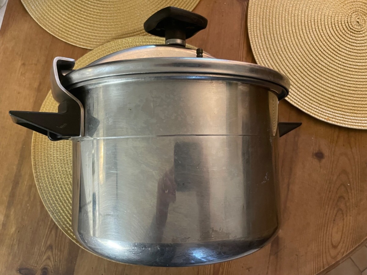 ANCIENNE COCOTTE MINUTE SEB 6L aluminium + livret de recettes + Joint Neuf EUR 37,00 - FR