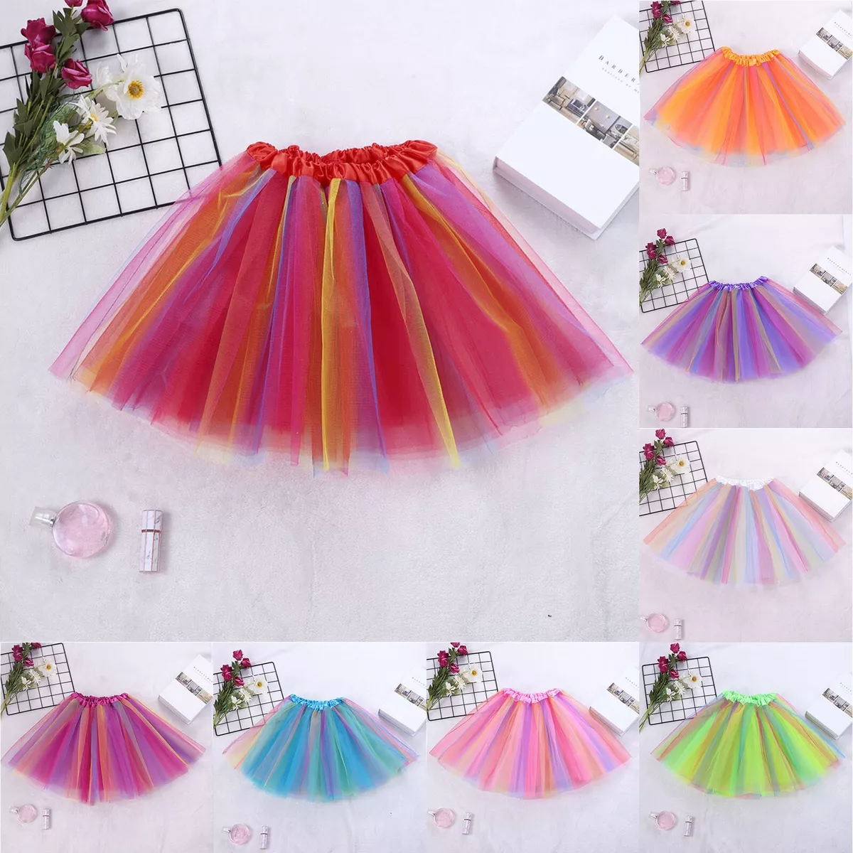 Layered tulle cheap skirt 50