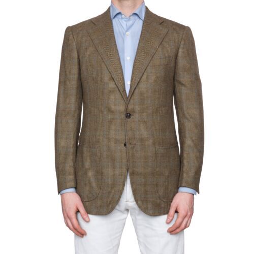 Sartoria Attolini ジャケット 46 Attolini 100% Cashmere Herringbone Jacket Sartoria size 46 | eBay