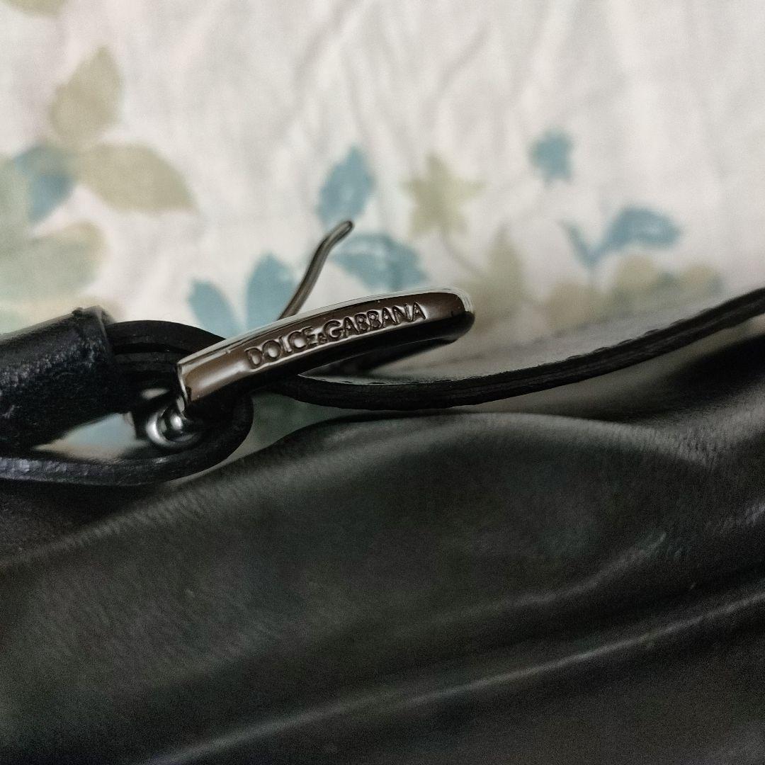 Dolce & Gabbana Black Shoulder Bag Leather From Japan | eBay Dolce & Gabbana Black Shoulder Bag Leather From Japan | eBay