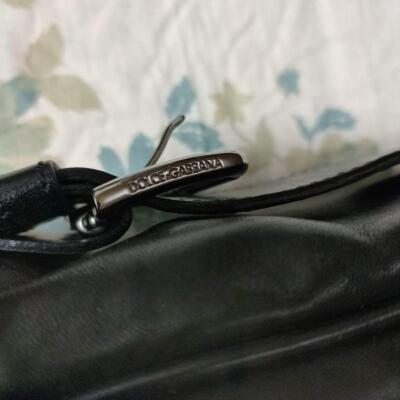 Dolce & Gabbana Black Shoulder Bag Leather From Japan | eBay Dolce & Gabbana Black Shoulder Bag Leather From Japan | eBay