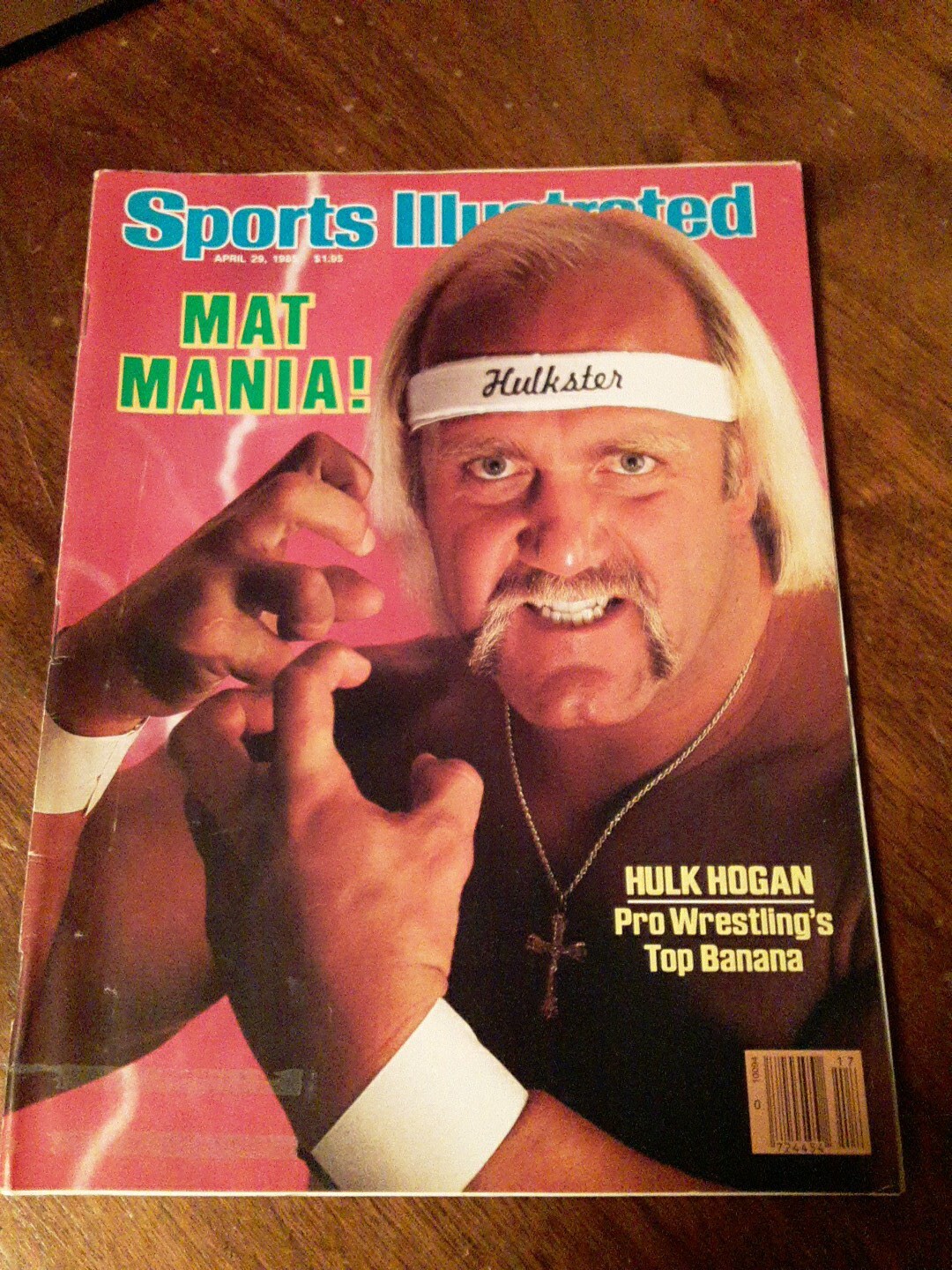 Vintage Sports Illustrated Hulk Hogan 1st Appearance April 29 1985 eBay