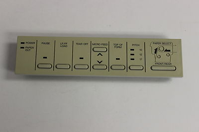 EPSON 2011199 CONTROL PANEL BOARD DFX5000+ PRINTER WITH WARRANTY