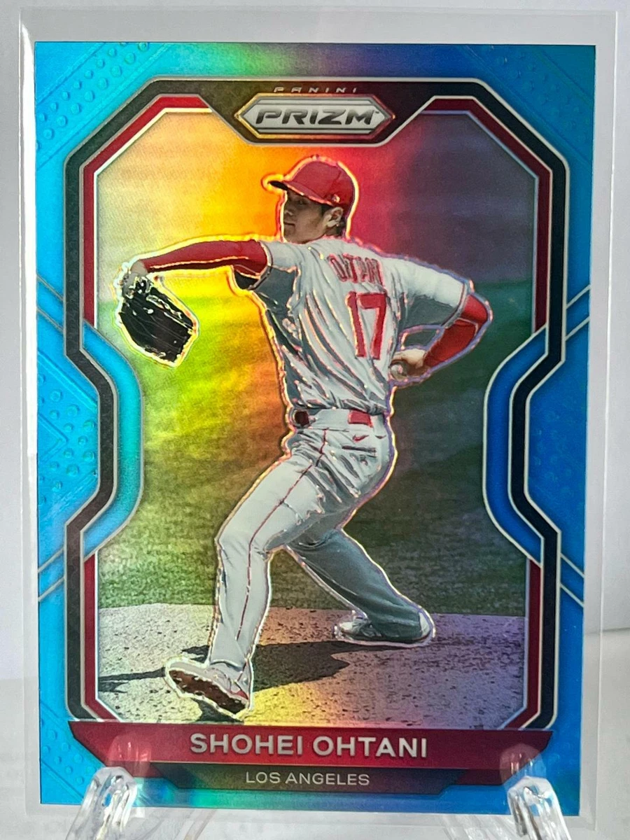 2021 Panini Prizm Tier II Carolina Blue Prizm Shohei Ohtani #183