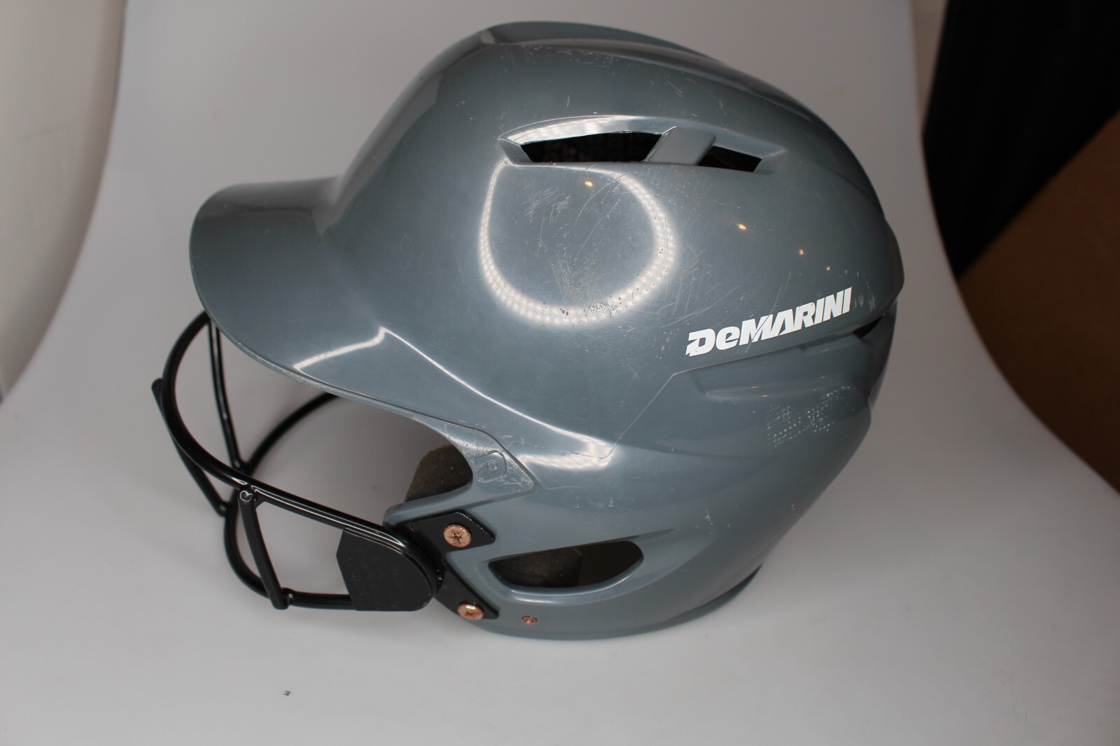 DeMarini Youth Softball Baseball Batting Helmet & facemask 6 3/8 to 7 1
