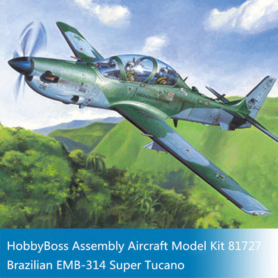 HobbyBoss 81727 1/48 Scale Brazilian EMB-314 Super Tucano Plastic Aircraft Model