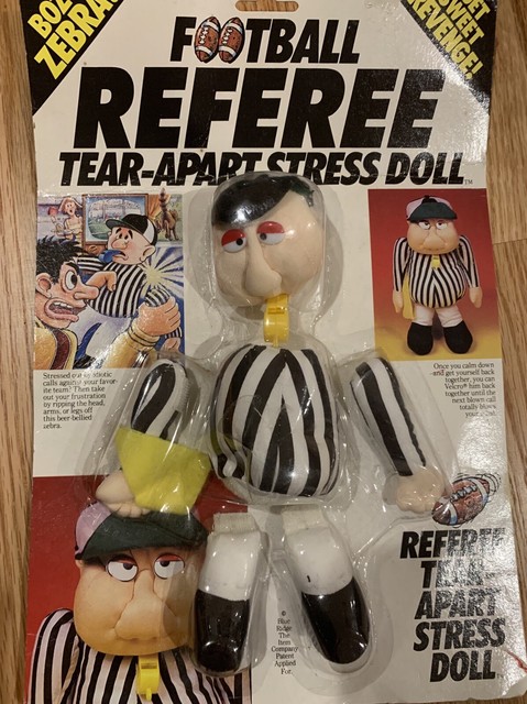 referee stress doll