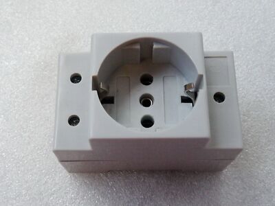 J Richter St01 Reihenbausteckdose 250 V 16 AC mit Clip für Hutschienenmontage