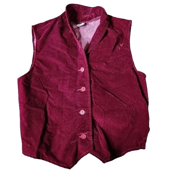 Chaleco Velvet Vintage abrigos, chaquetas y chalecos para Mujeres