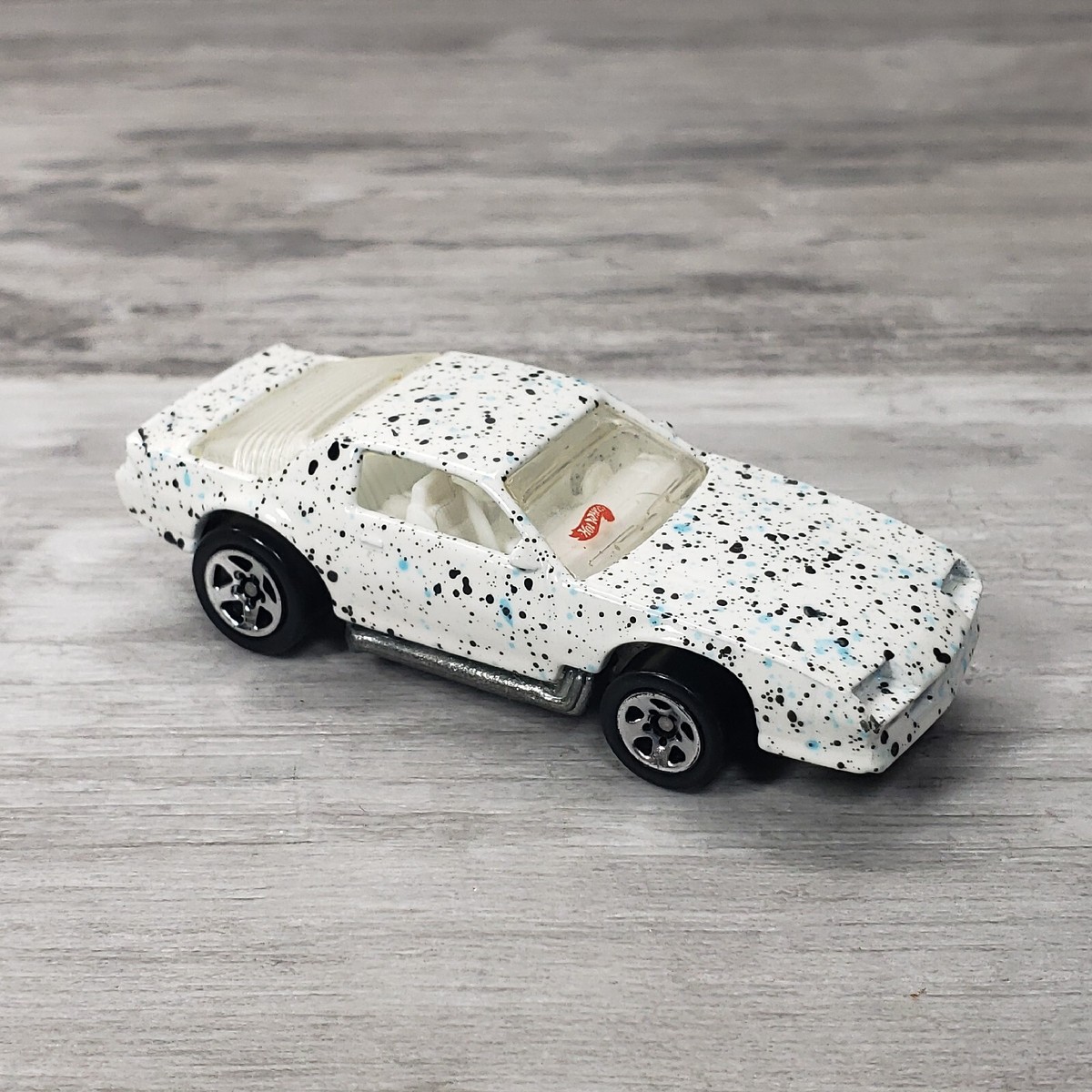 Hot Wheels 1983 Splatter White Paint Chevrolet Camaro Z-28 Vintage