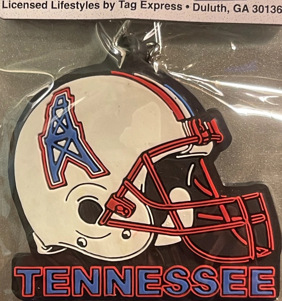 Vintage 1997 NFL Houston Tennessee Oilers Keychain, Rare Memorabilia! - Image 2 of 4
