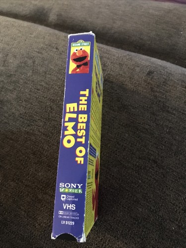 THE BEST OF ELMO Vhs Video Tape 1994 Sesame Street Muppets CTW Jim Henson GUC - Picture 3 of 12
