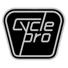 Cycle Pro - Head badge replacement SILVER decal