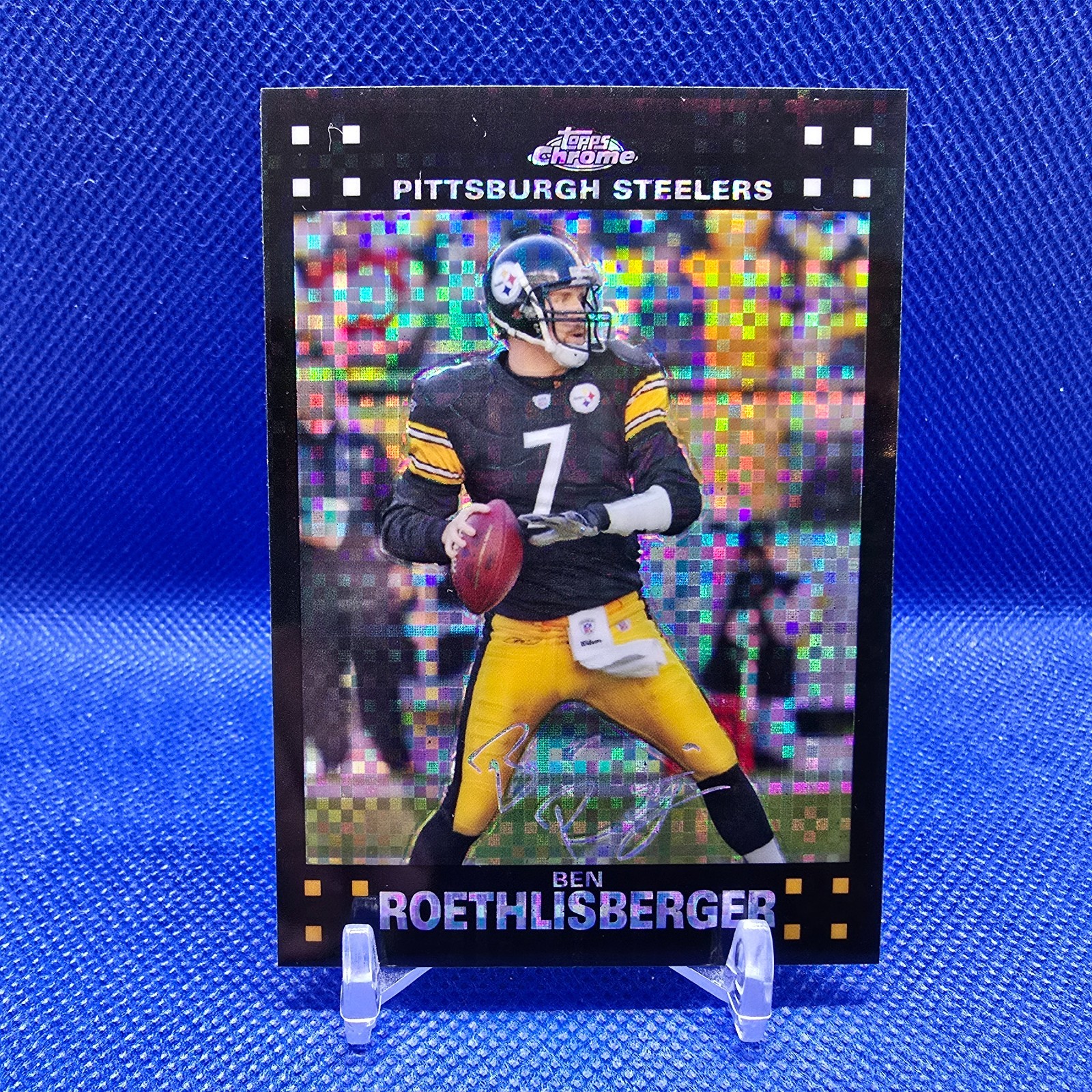 2007 Topps Chrome - Ben Roethlisberger #TC62 X-Fractor