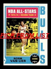 1974-75 Topps Basketball 2-264 Exex-mt Pick From List All Pictured Cc5 Cc3