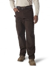 Wrangler Riggs Workwear Ripstop Ranger Cargo Pants, Durable 10 oz Cotton, Dark