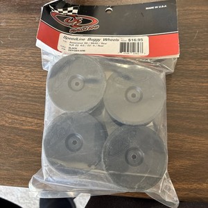 DE Racing SpeedLine Buggy Wheels BLACK  Associated B6  DER-SB 4-ARB TLR 4/22-4