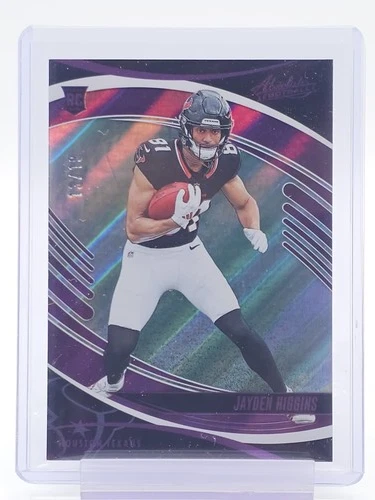 2025 Panini Absolute Jayden Higgins Base (RAW)
