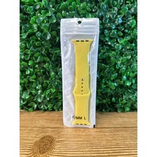 New Yellow Silicone Smart Watch Band NWT Adult Smart Watch 42 mm Large Gift