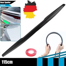 Universal 115cm Heckspoiler Spoilerlippe Sport Optik passend Lippe Schwarz glanz