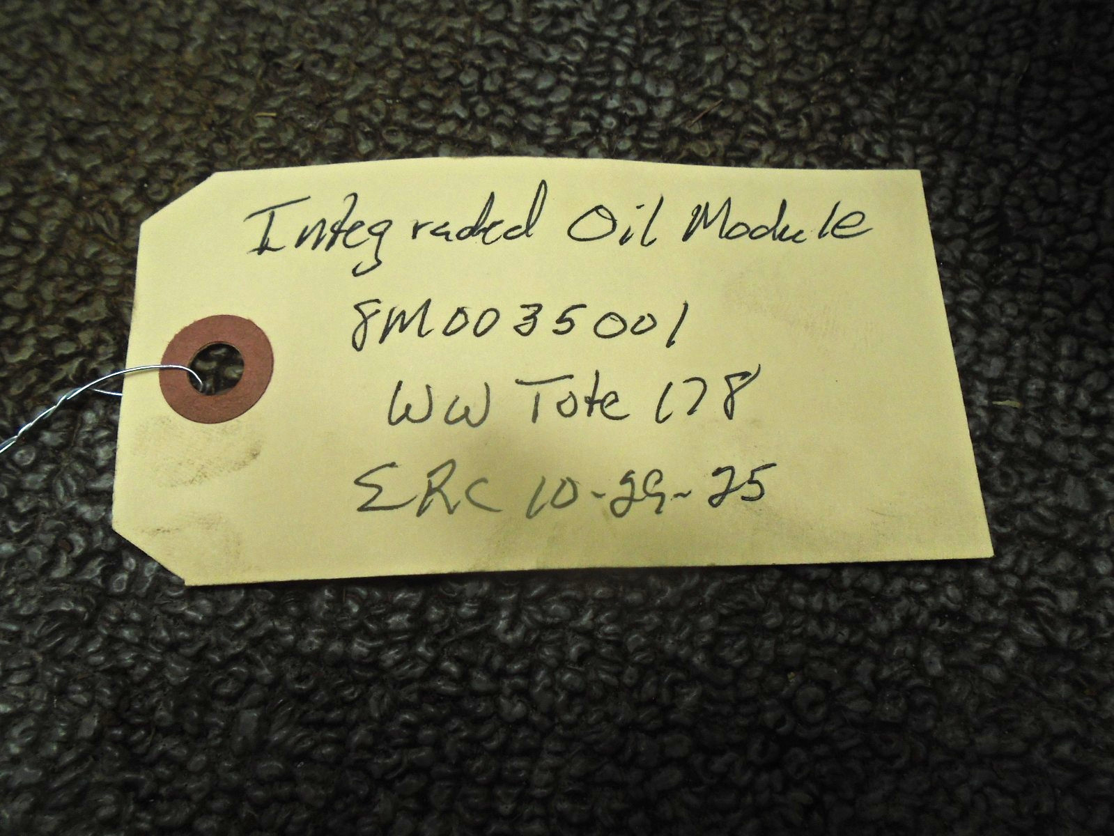 USED MERCURY VERADO 4 STROKE INTEGRADED OIL MODULE 8M0035001 200-350 hp