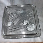 1950s MCM Federal Glass Large Refridgerator Storage Container