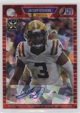 2021 Leaf Pro Set Metal 1989 Red Crystals 14/50 JaCoby Stevens #PA-JS1 Auto 1u6