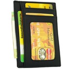 Kartenetui Herren Portemonnaie Super Smart Geldbeutel Echt Leder Geldbörse MANZA