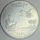 2004-P AU 25C FLORIDA State Quarter A1121 — photo 5