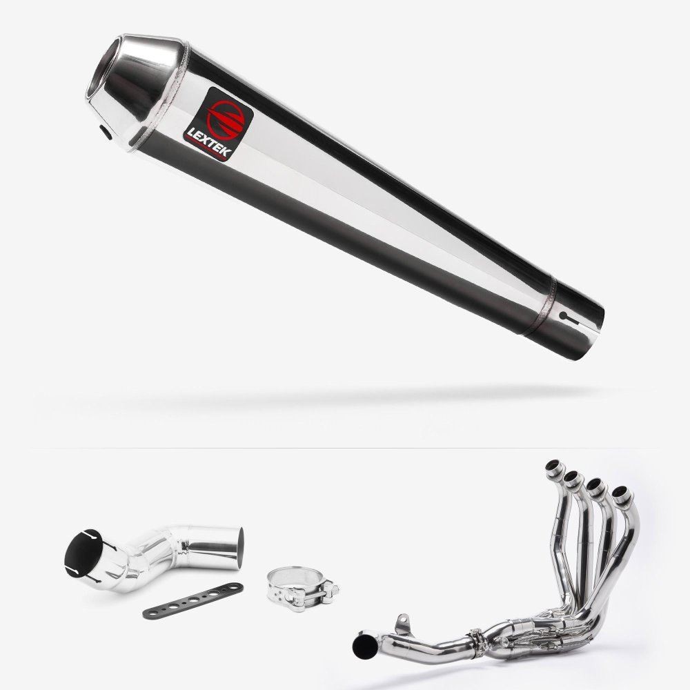 Lextek AC1 Classic Exhaust System 350mm for Kawasaki Ninja 1000SX (20- )