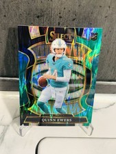 Quinn Ewers Rookie Green & Black Shock Select Prizm 2025 Dolphins