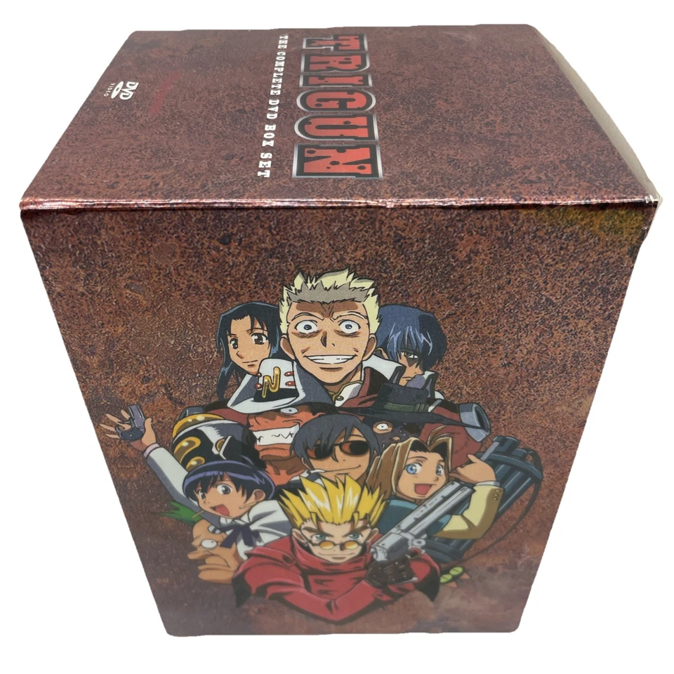 Trigun - The Complete DVD Box Set (DVD, 2001, 8-Disc Set) BRAND NEW SEALED - Image 3 of 4