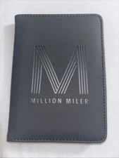 DELTA Air Lines MILLION MILER PASSPORT HOLDER/ WALLET - NEW