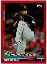 2024 Topps Archives EMMANUEL CLASE #207 1994 Topps Red Hot Foilboard /50