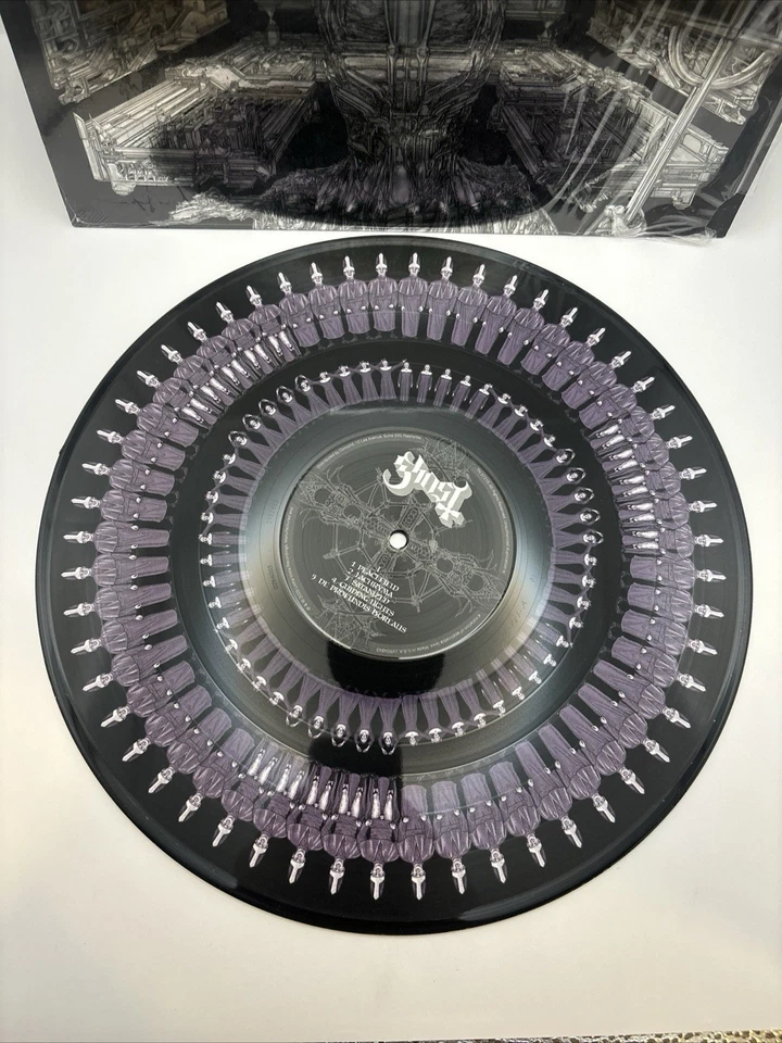 GHOST Skeleta Zoetrope Vinyl Blasphemy! Heresy! Mystery! /6000 SKELETON Version Foto 3 de 3