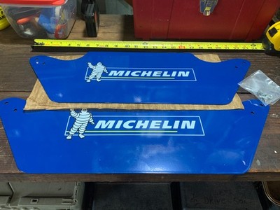 Vintage NOS Metal Michelin Tires Advertising Tire Display Signs Michelin Man.