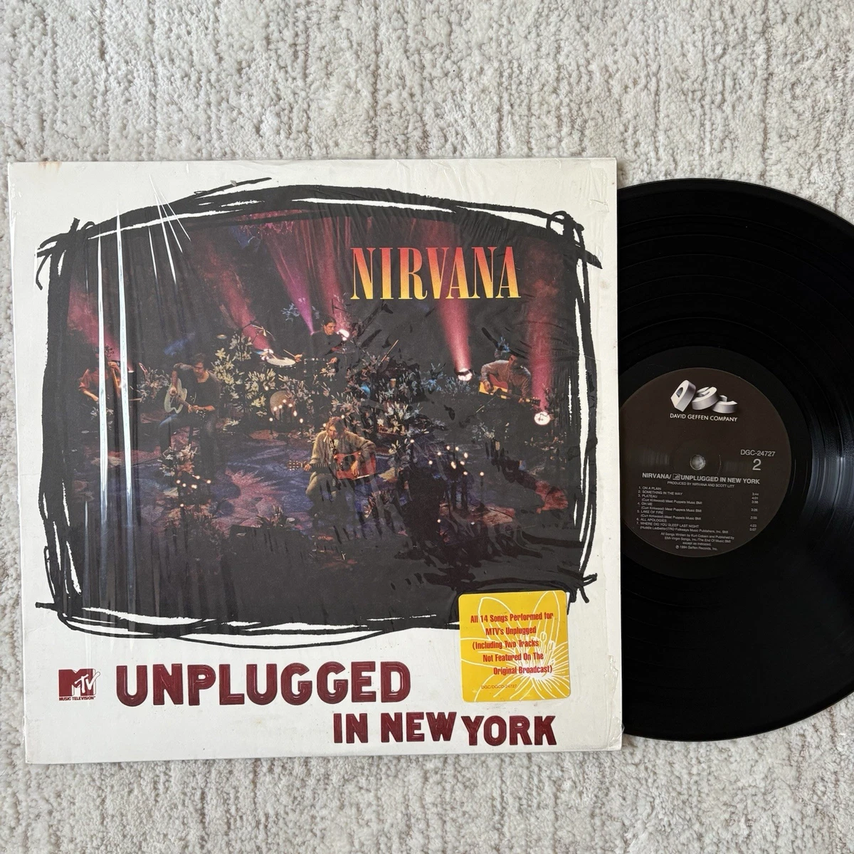 Nirvana Unplugged In Vinyl Records for sale - eBay