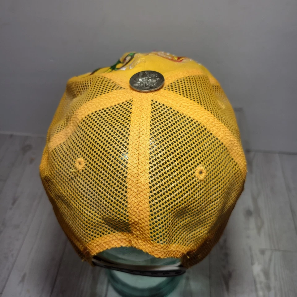 De Colección Ed Hardy Y Christian Audigier Tatuaje Arte Rosa Amor Verdadero Gorra A Presión Foto 3 de 4