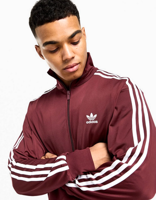 NEW MEN'S ADIDAS ORIGINALS FIREBIRD TREFOIL TRACK JACKET ~SIZE